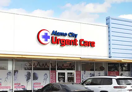 Image of the outside of the Marbach clinic